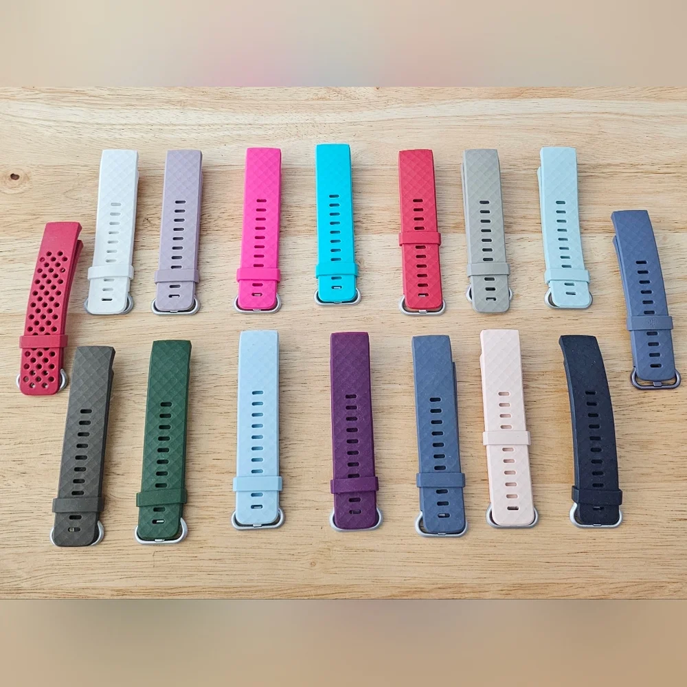 FitBit Silicon Watch Bands Set Of 16, NIP